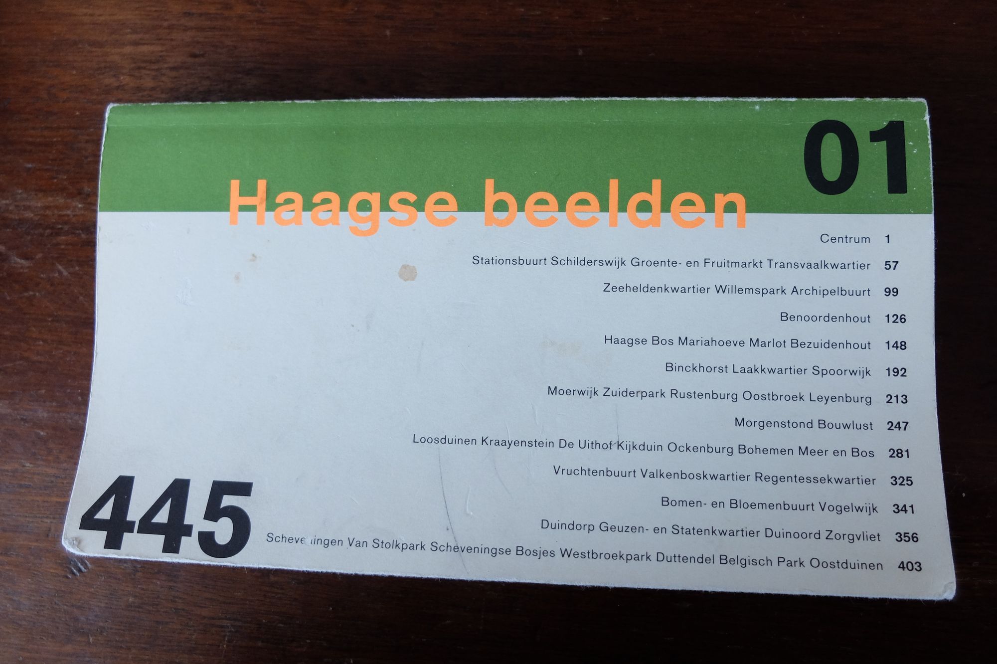Haagse Beelden - het boekje