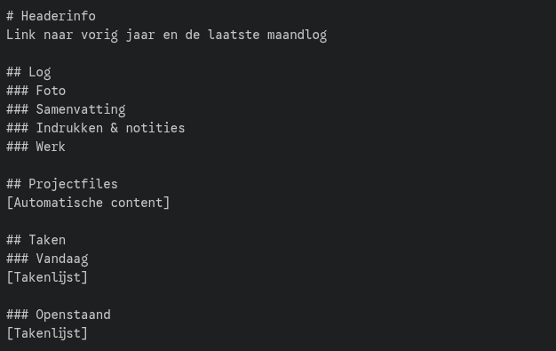 Structuur in de chaos