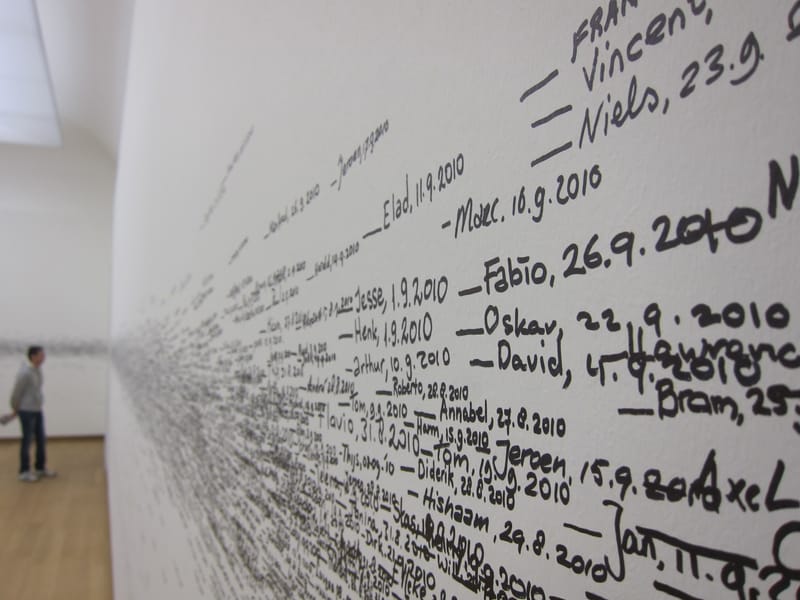 Measuring the Universe - Roman Ondák