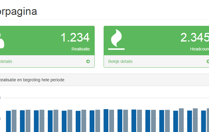Dashboard personeelsinformatie, eisen en keuze voor tools